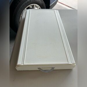 Mind Reader White Plastic Slide-Out Tray for espresso pods